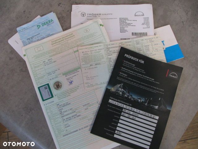 MAN TGM 18.290 / Chłodnia CHEREAU / 3 rury do półtusz / CARRIER SUPRA 1150 - 12