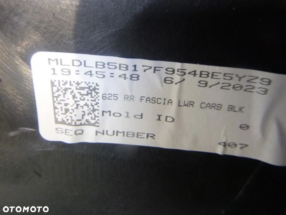 ford explorer 20r- spoiler dokładka zderzaka tył nowa oryginał tylna - 2
