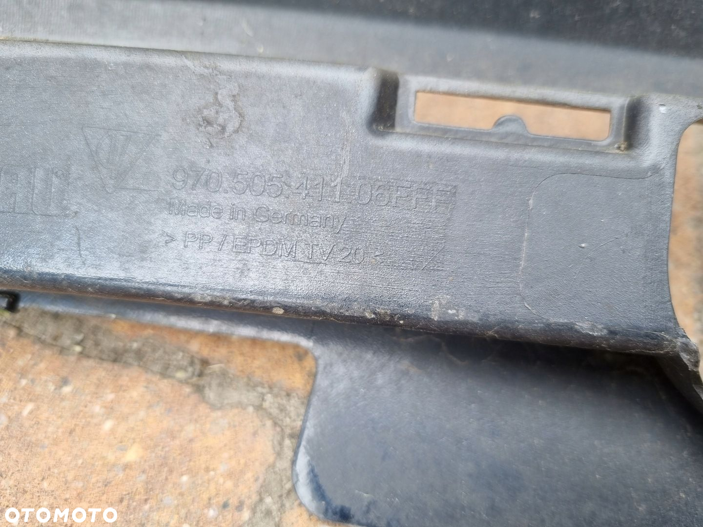 porsche panamera 970 lift 13- 16 zderzak tył ORYGINAŁ - 8