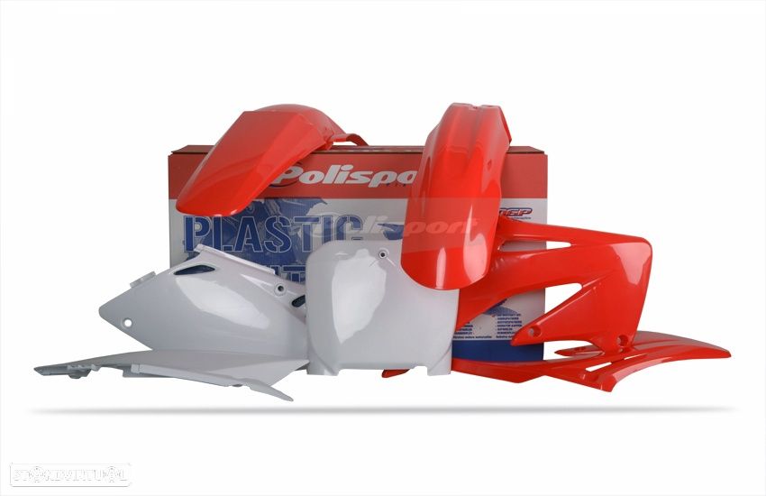 kit plasticos polisport honda crf 450 04 - 1