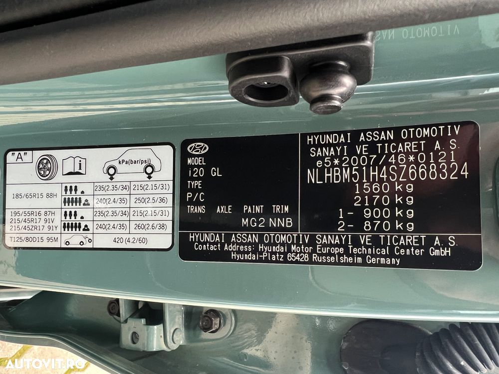 Hyundai i20 1.2 L 79CP 5DR Comfort - 23