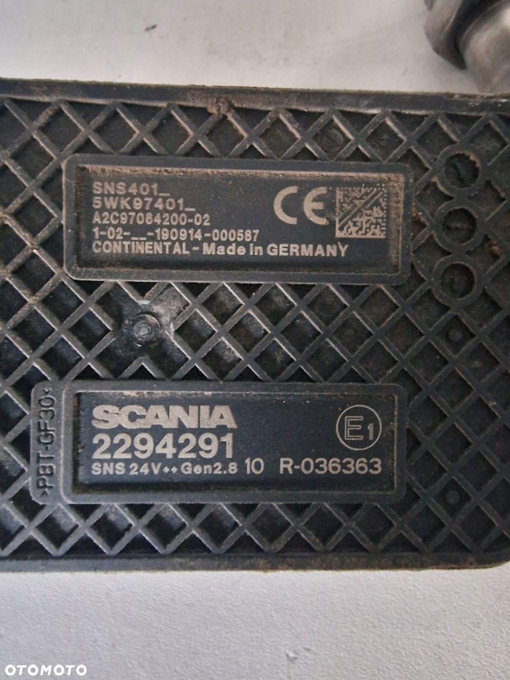 Czujnik Spalin NOX Scania R Euro 6 2294291 - 5