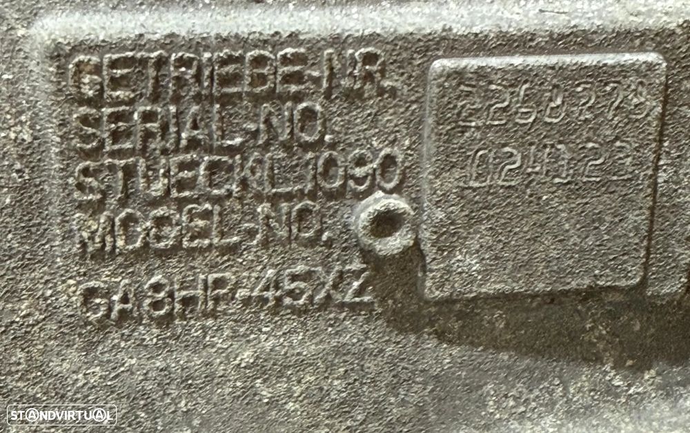 Caixa de Velocidades Automática e Caixa Transferências BMW F25/F26/X3/X4 Ref: 8HP45XZ/8643151 - 9