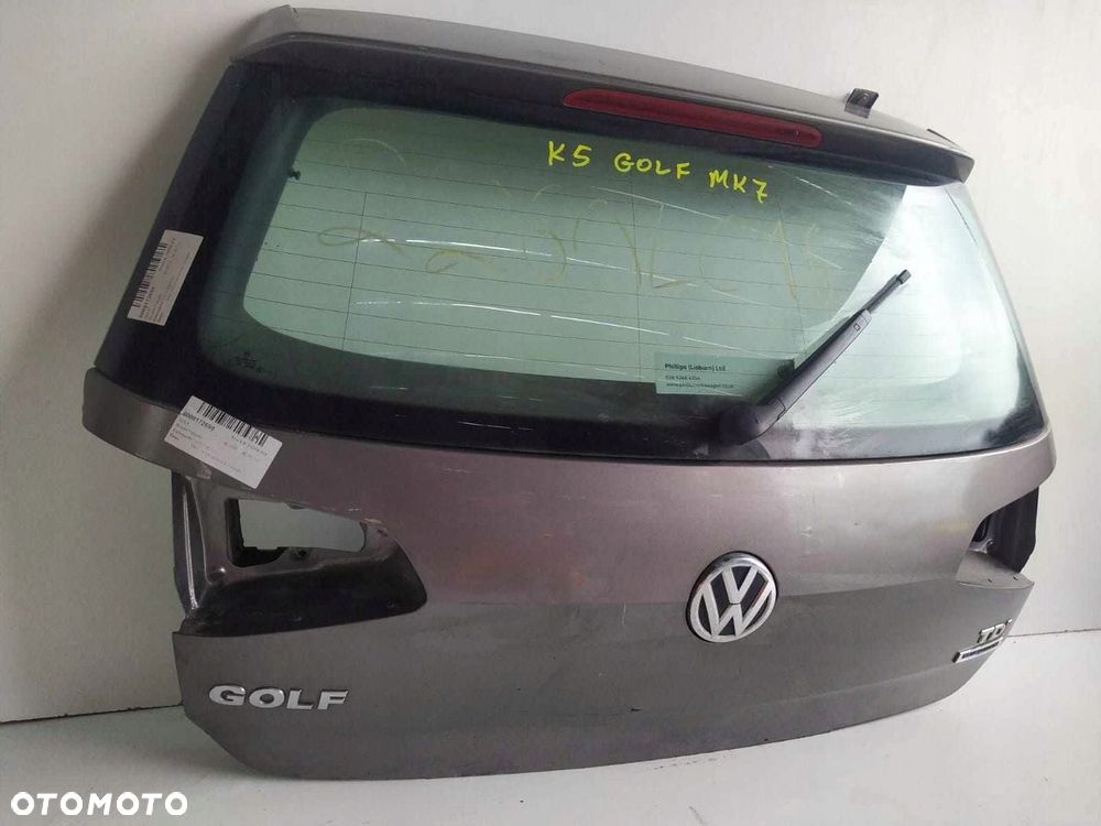 KLAPA BAGAŻNIKA TYLNA VW GOLF VII 12-20 - 2