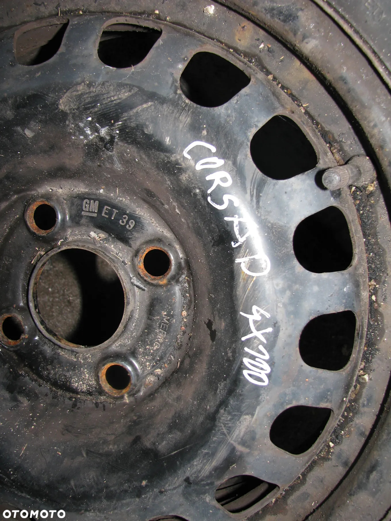 KOŁO Felga ZAPAS OPEL Felga Opel Corsa D 14 5.5" x 14" 4x100 ET 39 - 2