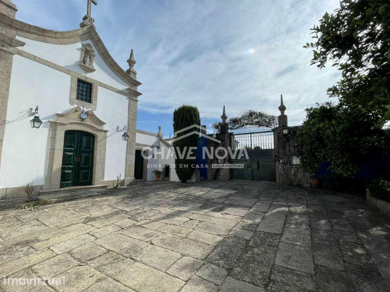 Quinta do séc. XVIII com Capela e Jardins Históricos, na Maia - Grande imagem: 3/18