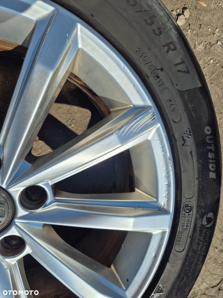 KOŁA FELGI LETNIE 215/55/17 VW PASSAT B8  5x112 - 13