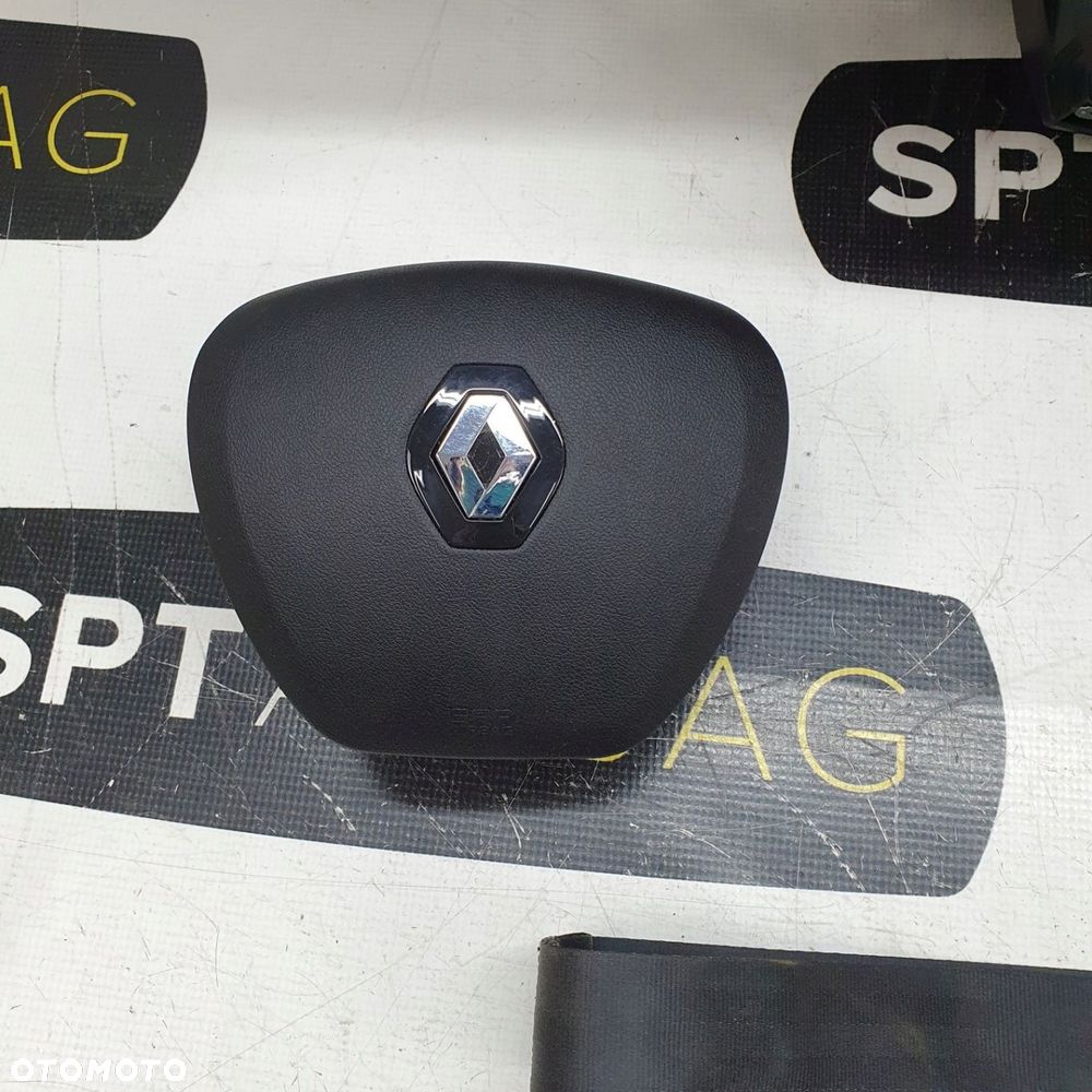 RENAULT CLIO IV 4 RS DESKA ROZDZIELCZA KONSOLA KOKPIT PULPIT PODUSZKI AIRBAG AIR BAG PASY KIT SET - 8