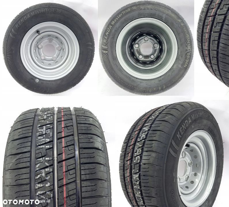 Nowe Opony 195/55 r10C 10C 10 98N do przyczep lawet Leao Opona  Felga  r10 6J et4 5x112 linglong - 12