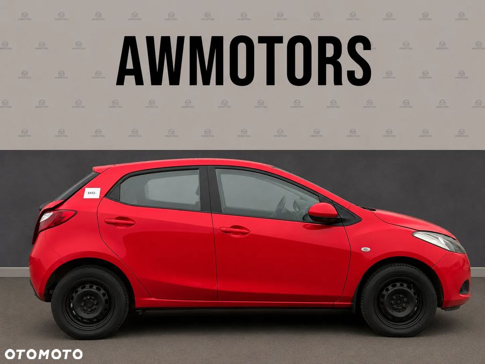 MAZDA 2 2008 *SAMOCHÓD NA CZĘŚCI* 5433  MASKA, LAMPA, DRZWI, LUSTERKO, ZDERZAK, GRILL, BŁOTNIK, KLAPA, BELKA, DESKA, FOTELE, KANAPA, ĆWIARTKA KIEROWNICA, TARCZE, ZACISKI, ZAWIESZENIE, KOMPLETNY PRZÓD, KOMPLETNY TYŁ, LICZNIK, ZEGARY, PRAWE LEWE PRZÓD TYŁ - 1