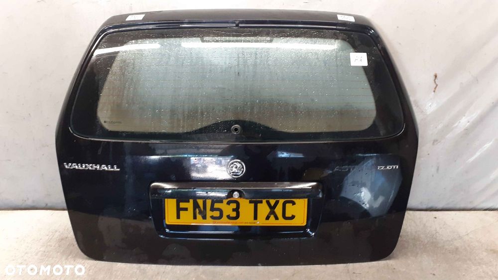 ) KLAPA TYŁ TYLNA BAGAŻNIKA OPEL ASTRA G 2 II Z20R CZARNA KOMBI - 1