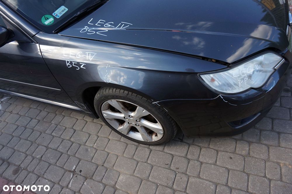 MASKA ZDERZAK BŁOTNIKI LAMPY LEGACY IV BP LIFT 65Z XENON EU SUBARU 2006-2009 SZARY PRZÓD KOMPLETNY - 14