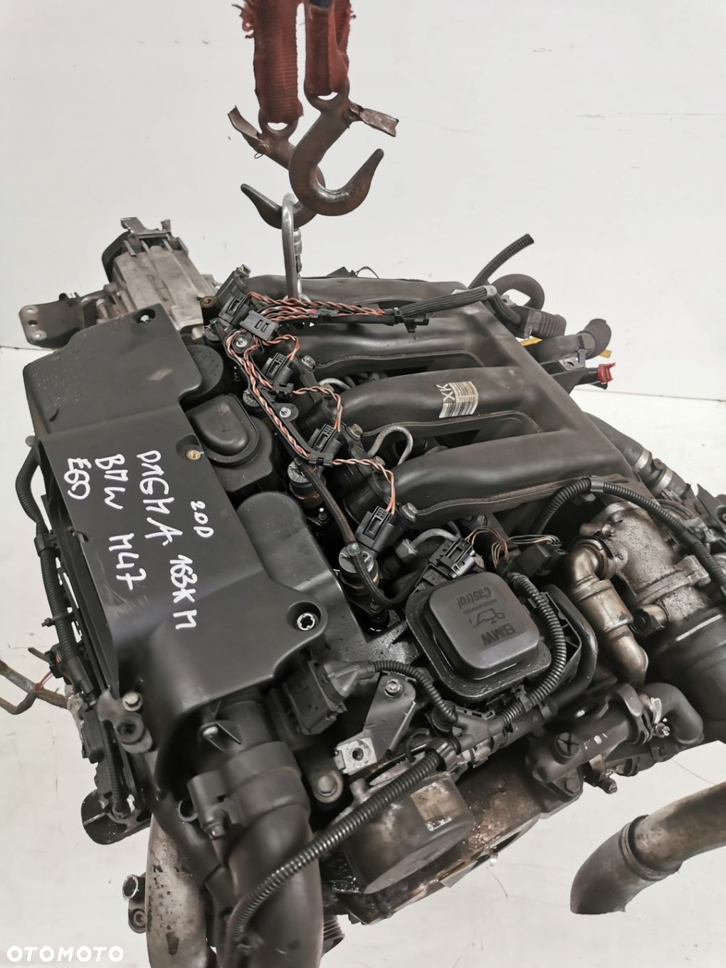 SILNIK KOMPLETNY BMW 5 E60 E61 2.0D M47D20 - 1