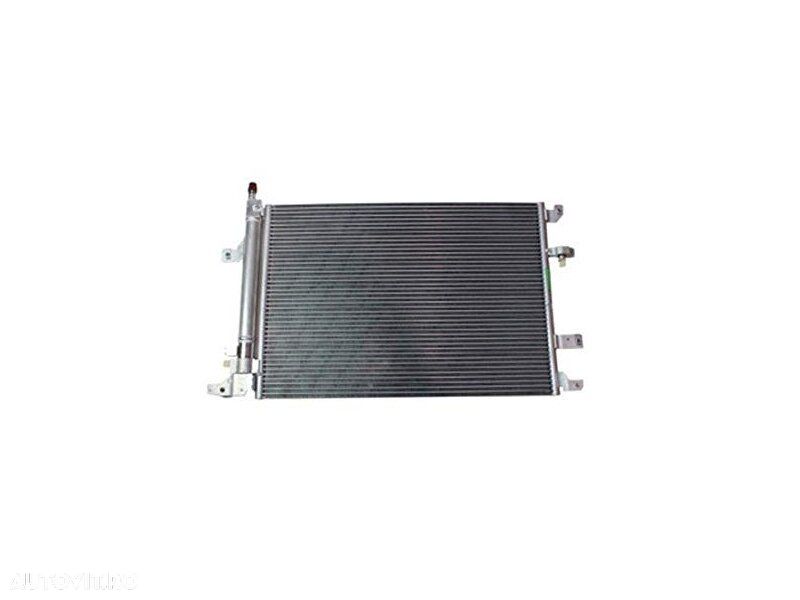 Condensator climatizare Volvo S60 R, 01.2003-04.2010, V70 R/V70 2 (SW), 03.2003-08.2007, motor 2.5 T, 221 kw benzina, cutie manuala/automata, full aluminiu brazat, 635(595)x430x16 mm, fara filtru uscator 4 - 1
