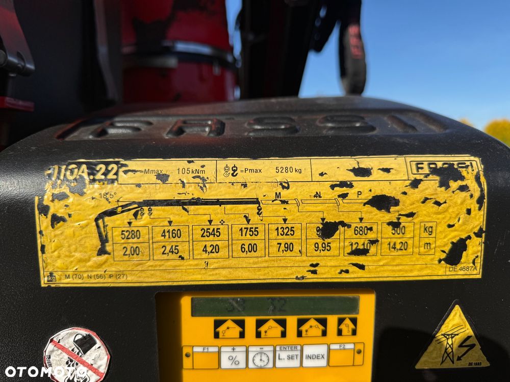 DAF CF 75-310 Wywrotka / HDS Fassi/ - 25