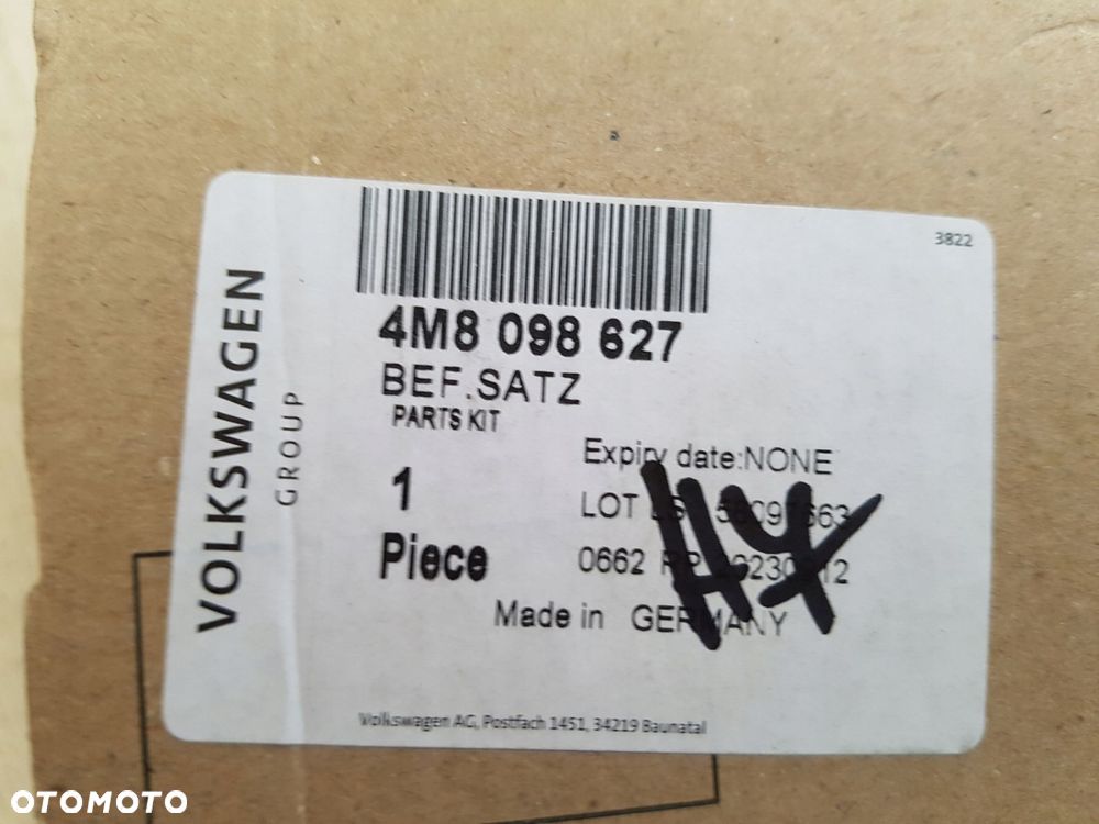 audi q8 sq8 zestaw śrub montażowych zderzaka tył 4m8098627 - 2