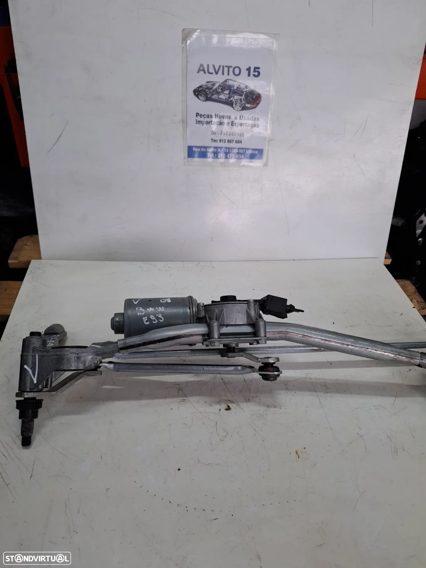 Motor limpa para-brisas BMW 320D E93 2008 - 1