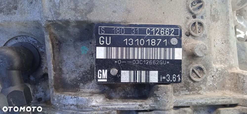 Skrzynia Biegów GU 1310871 Opel Vectra 2.2DTI - 4