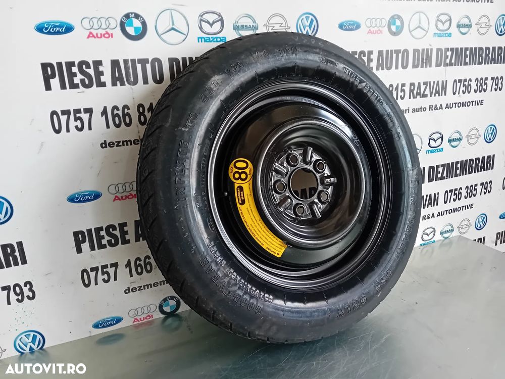 Roata Rezerva Slim Dodge Caliber 2006-2012 155/90R16 - 5