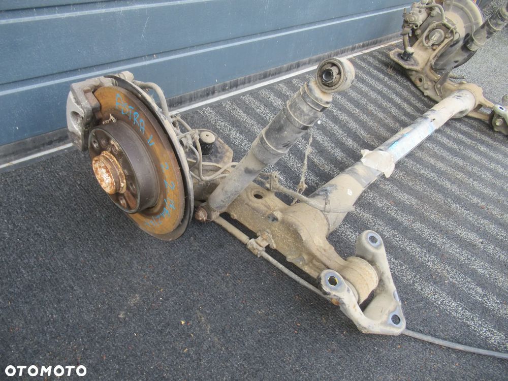 ZAWIESZENIE BELKA OŚ TYLNE TYŁ OPEL ASTRA G II 2 2.2 16V BENZYNA 5 SZPILEK - 5