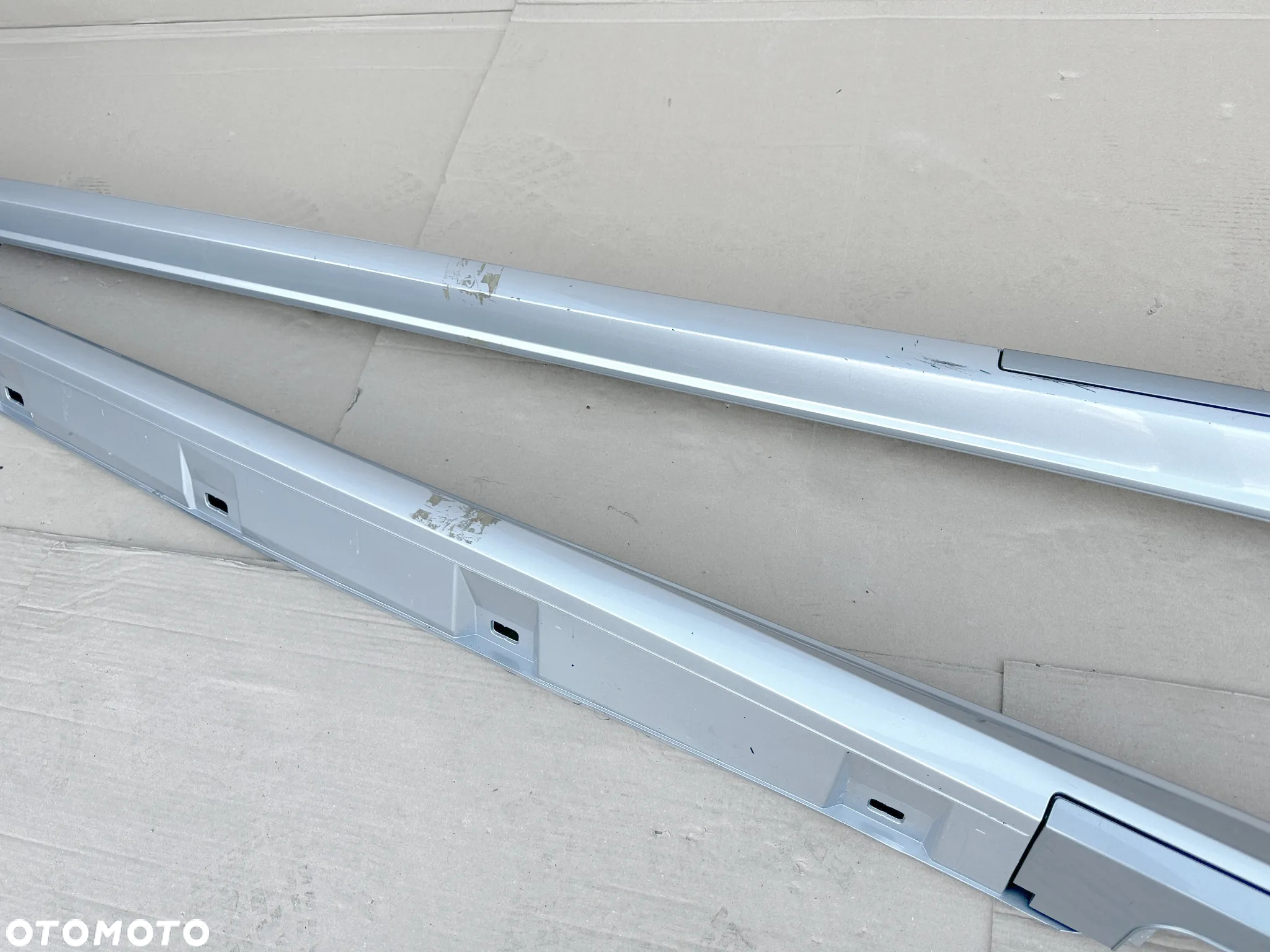 Listwy Progowe Boczne Audi A6 C7 4G0 LIFT S-Line - 4