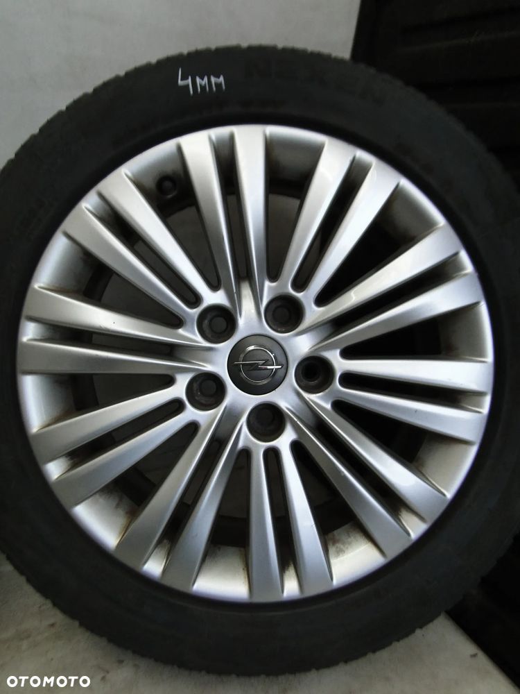 OPEL ASTRA J ZAFIRA INSIGNIA FELGA FELGI ALUMINIOWE OPONY 7x17 5x115 ET-44 225/50R17 - 10