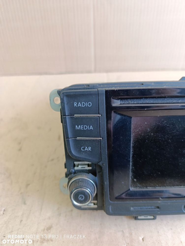 WYŚWIETLACZ RADIO EKRAN VW POLO V 6C 6C0035869B - 2