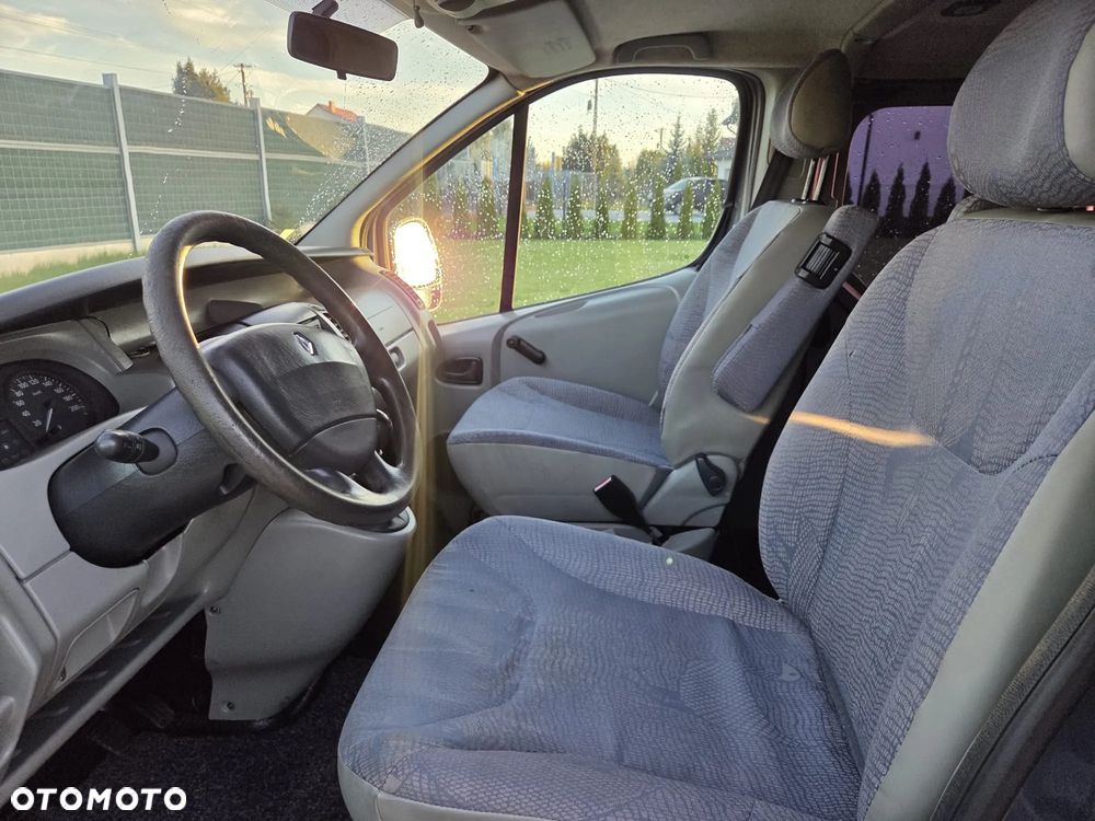 Renault TRAFIC KLIMA ORYGINAŁ ZADBANY DUBEL KABINA - 14