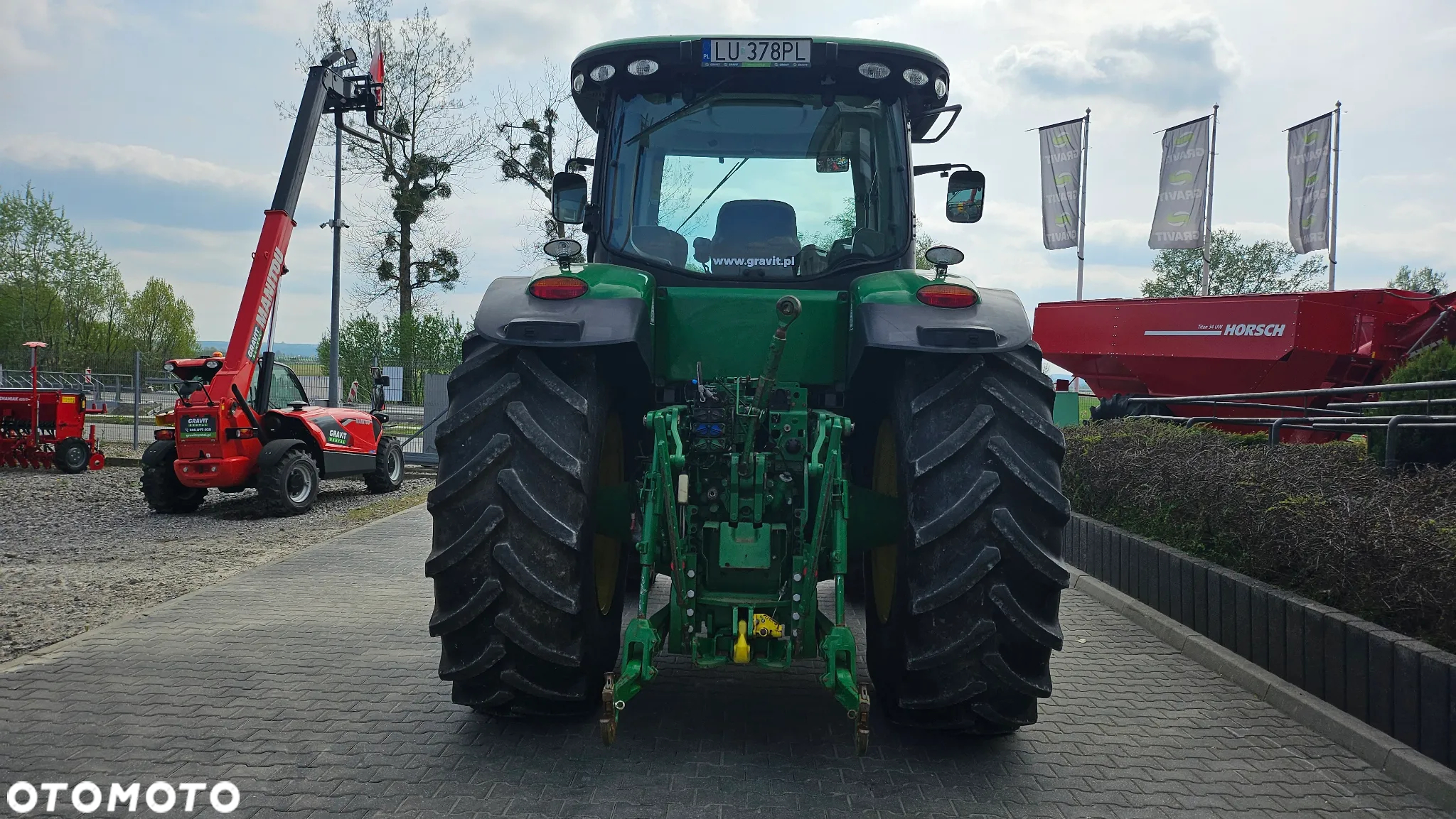 John Deere JD 7260R, silnik 9 litrów, przedni TUZ, autentyczny przebieg! - 9
