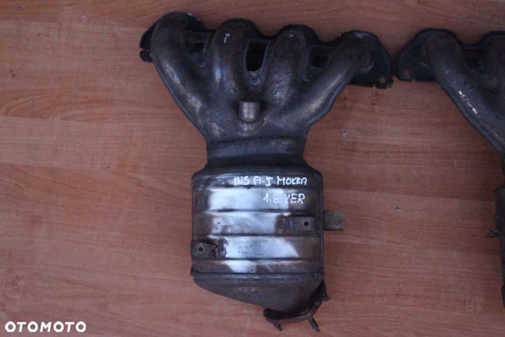 PUSTA PUSZKA KATALIZATORA KOLEKTOR WYDECHOWY OPEL ASTRA J INSIGNIA MOKKA 1.6 A16XER 1.8 A18XER Z18XER - 2