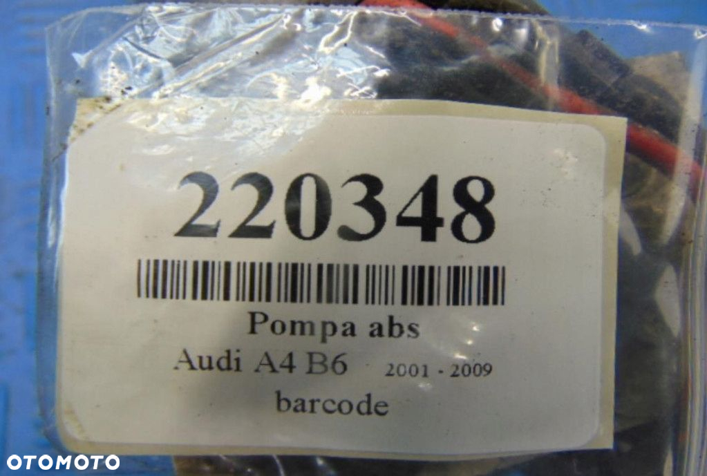 AUDI A4 B6 2.5D POMPA ABS 8E0614111T - 8