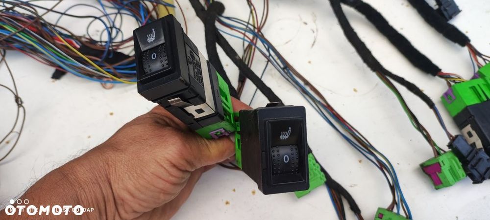 Grzanie Foteli Przód Tył Wiązka Elektryczna Skoda SuperB 2004 Gołdap - 4
