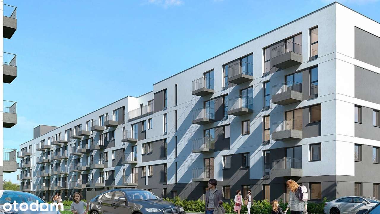 3-pokojowe mieszkanie 62m2 + ogródek Bez Prowizji