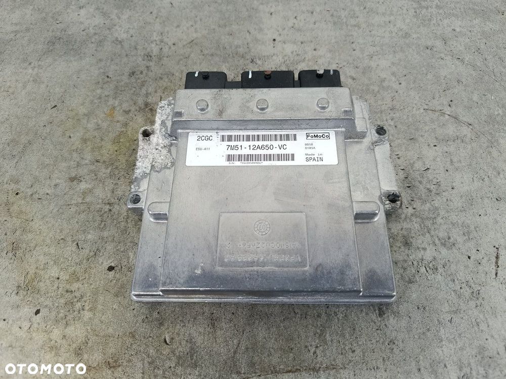 KOMPUTER, STEROWNIK FORD C-MAX I 7M51-12A650-VC 1.8 16V - 1