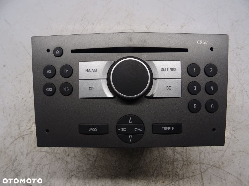 OPEL ASTRA III H 04-06 RADIO 13190856 - 1