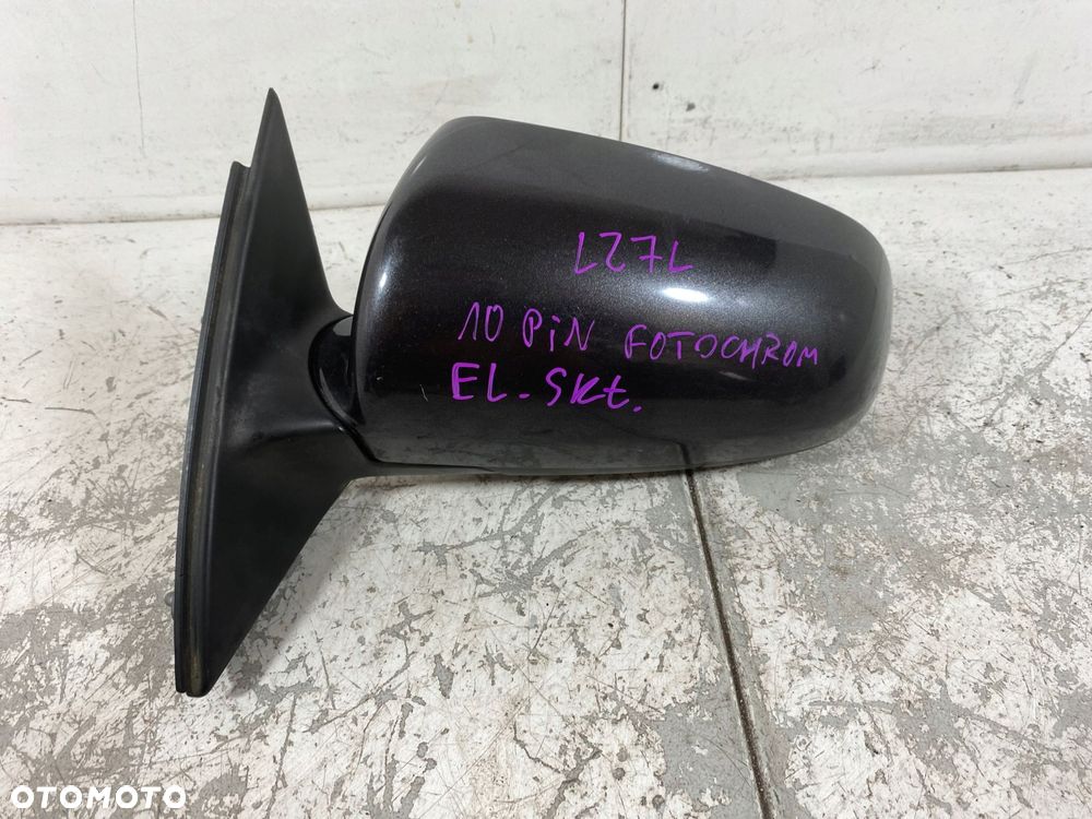 lusterko lewe audi a4 b6 lz7l 10 pin fotochrom - 1
