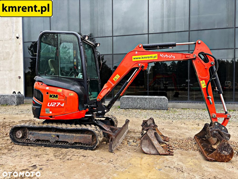 Kubota U27-4 MINI-KOPARKA 2019R. |  JCB 8025 8030 CAT 302.5 302.4 303 KUBOTA U 27 - 4
