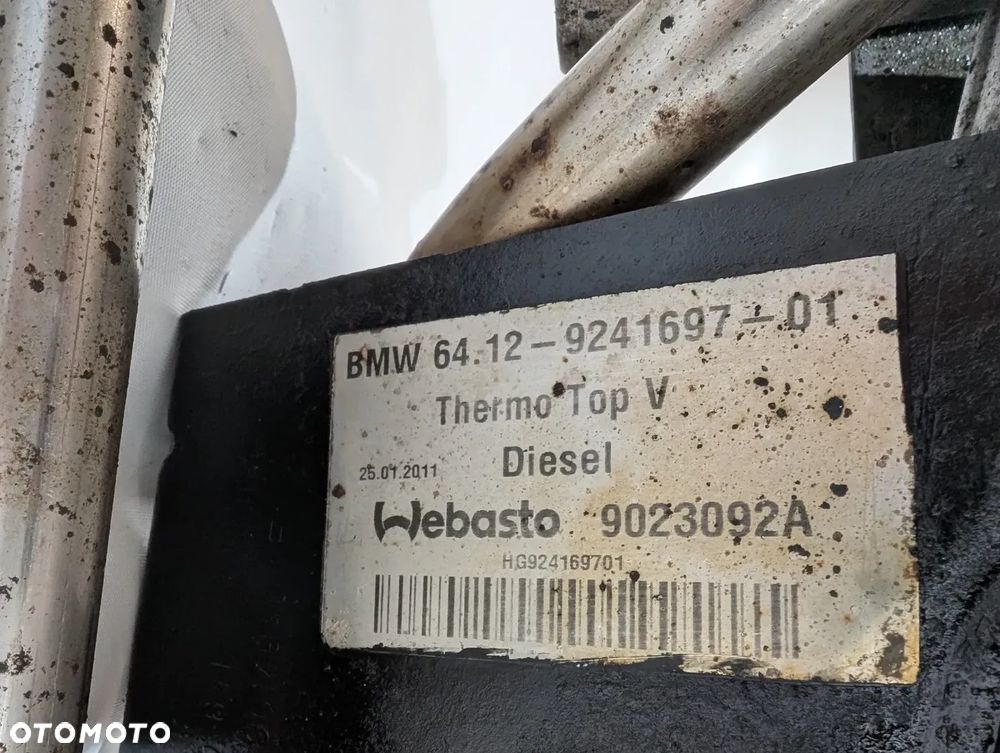 BMW 5 GT F07 F10 F11 WEBASTO OGRZEWANIE POSTOJOWE 9023092A - 5