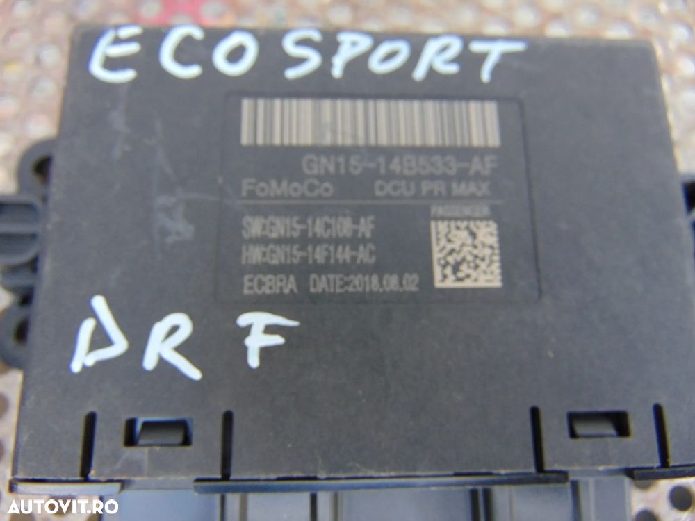 Modul usa Ford Ecosport fata spate stanga dreapta modul confort gn1514b531af gn1514b533af gn1514b534af gn1514b534af - 3