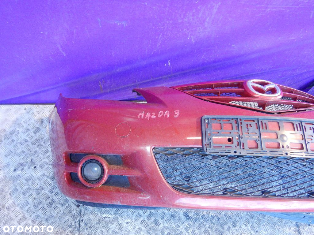 MAZDA 3 I BK SEDAN 03-06 ZDERZAK PRZÓD PRZEDNI  27A - 3