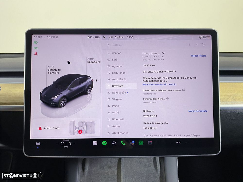 Tesla Model Y Long Range Tração Integral — fotografia 11