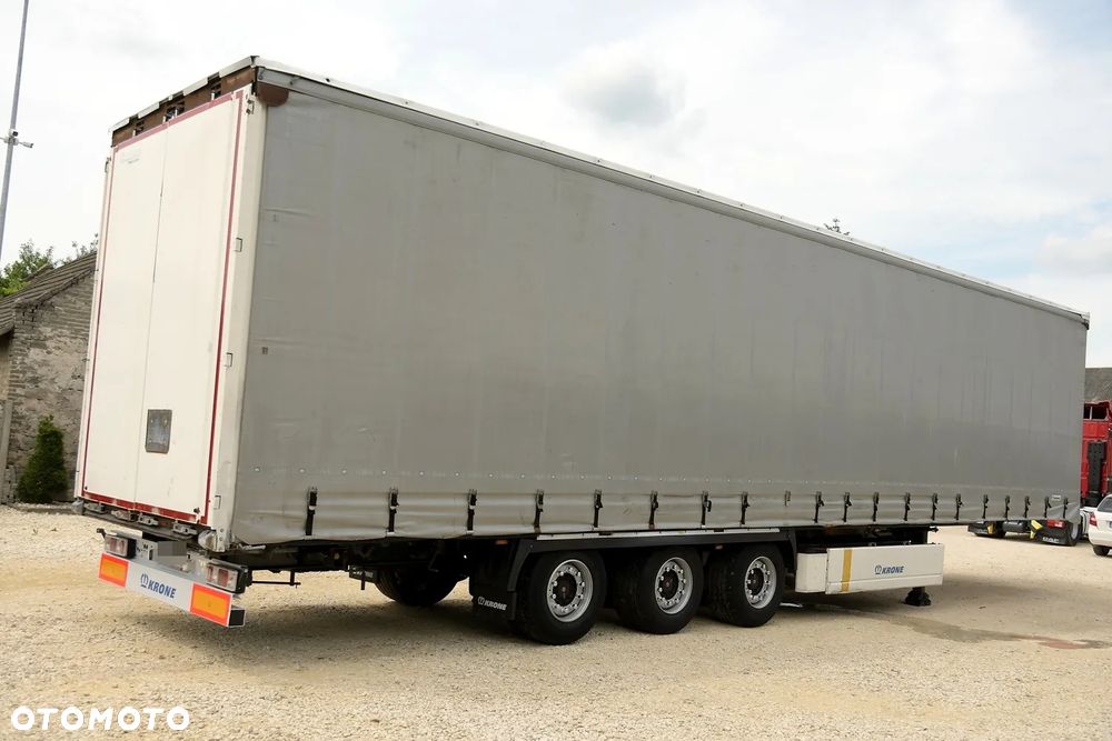 Krone Naczepa KRONE * FIRANKA * 2016 * MEGA * LOWDECK * OŚ PODNOSZONA * ZADBANA! - 8