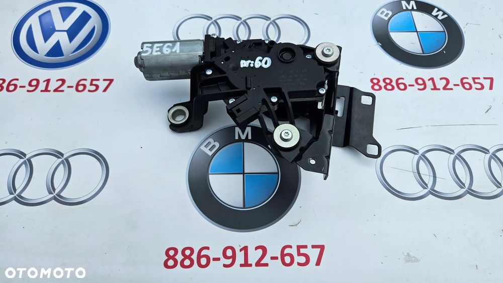 BMW 5 E61 Kombi Silniczek wycieraczki tylnej Wycieraczka klapy bagażnika 1397220905 - 1