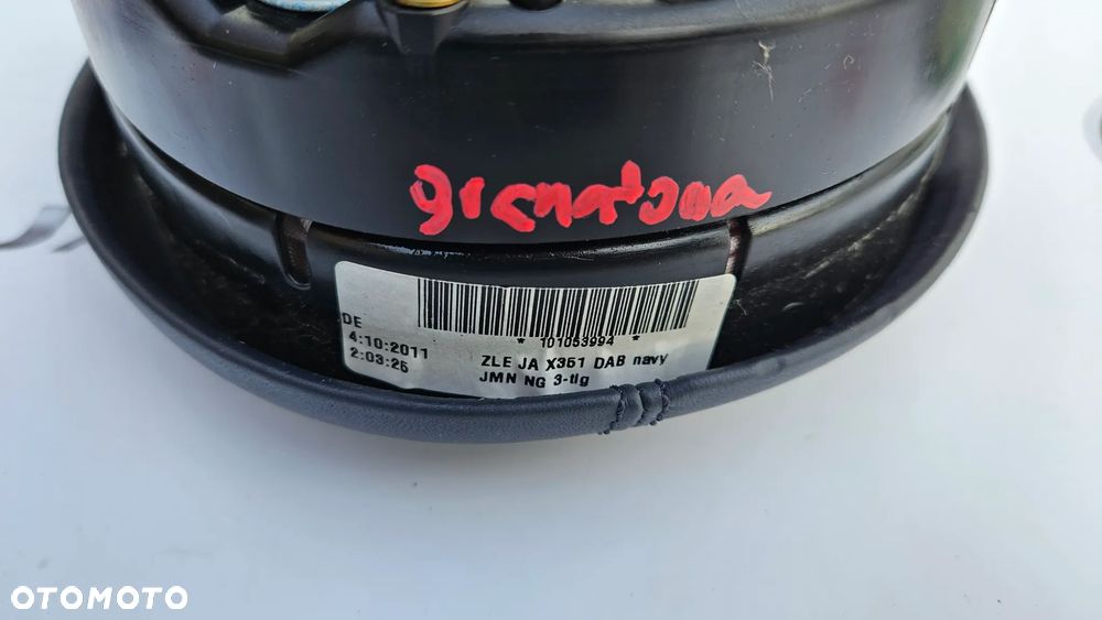 Jaguar XJ 351 Poduszka kierowcy Airbag kierownicy KOLOR GRANATOWY - 8