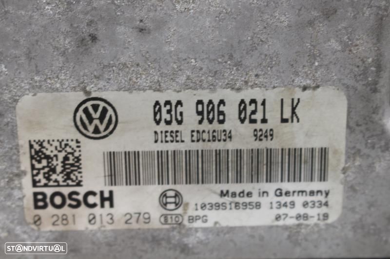 Centralina De Motor Seat Leon (1P1)  03G906021lk / 0281013279 / 1039S1 - 2