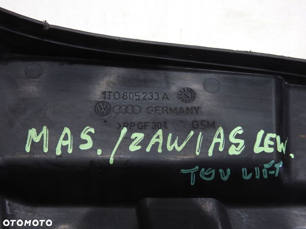OSŁONA ZAWIASU MASKI LEWA VW TOURAN LIFT - 5