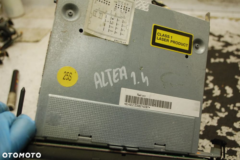 RADIO FABRYCZNE CD 5P1035186B SEAT ALTEA XL TOLEDO III - 14