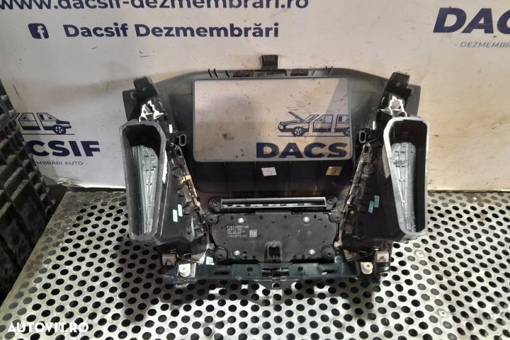 Grila ventilatie bord centru F1ET18K811HD CU BUTOANE RADIO F1ET18K811 - 2