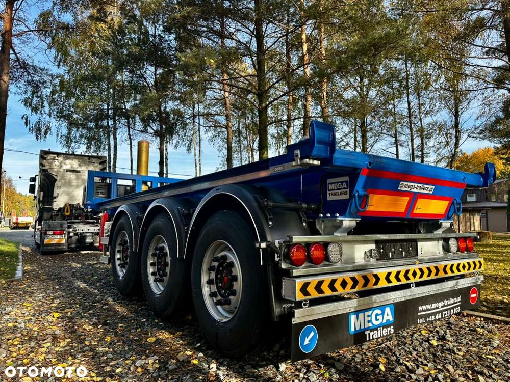 Inny MEGA TRAILERS - naczepa do przewozu kontenerów z wywrotem! z własną hydrauliką wywrotu! - 7