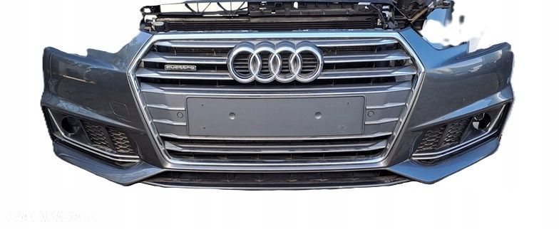 audi a4 b9 16-20 przód s-line maska błotnik zderzak lampy full led pas lz7s - 4